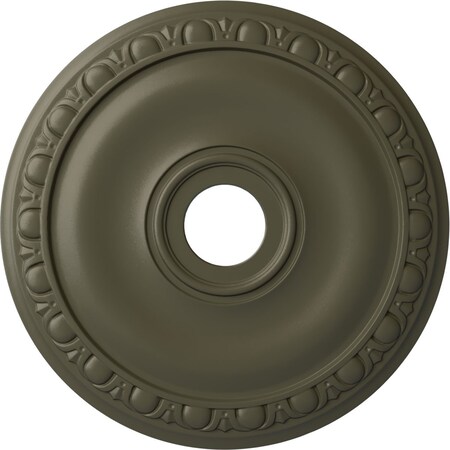 Ekena Millwork Jackson Ceiling Medallion (Fits Canopies up to 5 1/8"), 20"OD x 3 5/8"ID x 1"P, Witch Hazel CM20JAWHF